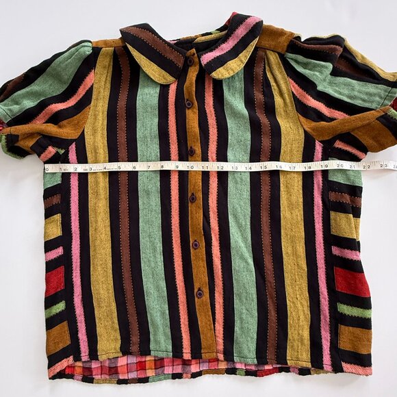 Ace & Jig Dottie Blouse in Delight, Size Medium - Picture 4 of 5